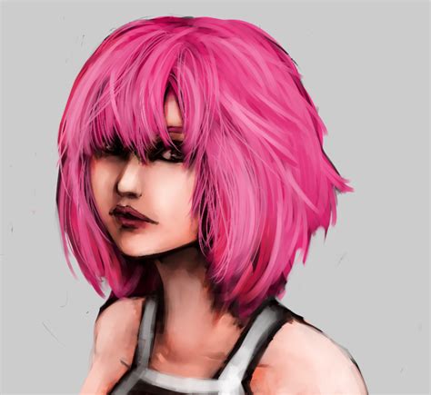 Pink Haired Girl By Sephicent13 On Deviantart