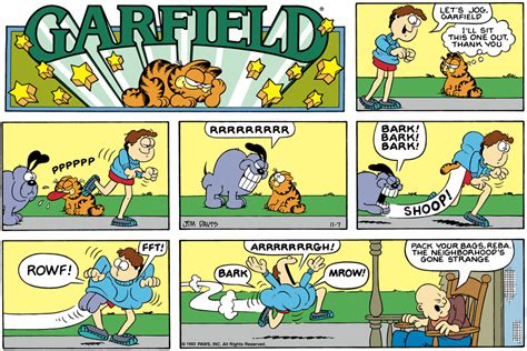 Garfield Classics By Jim Davis For Thu 12 Nov 2020 Garfield Quotes