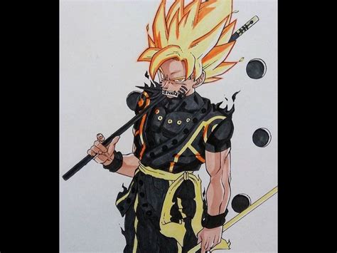 Goku Fusion With Naruto