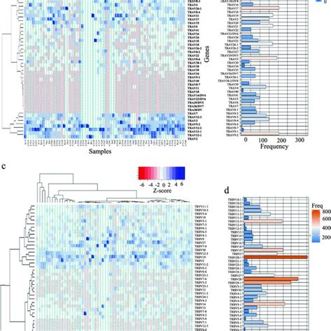 Analysis Of Tra Variable Trav And Trb Variable Trbv Gene Segment