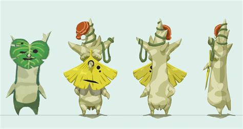 This Breath Of The Wild Concept Art Gives Us A Look At A Special Korok