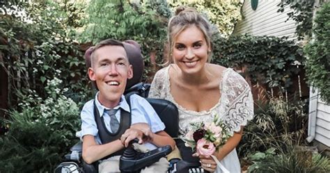 Disabled Man Who Was Born With A Neuromuscular Disease Marries His Able