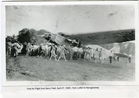 Photo Of First Air Flight The Portal To Texas History