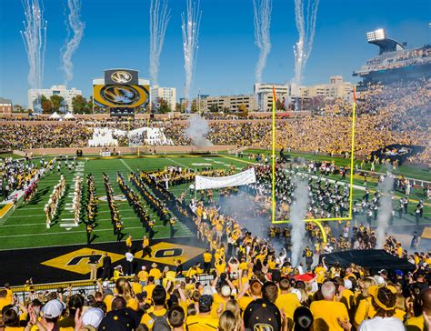 Faurot Field Facts Figures Pictures And More Of The Missouri Tigers College Football Stadium