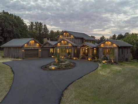 Enchanting Montana Modern Lodge Style Home Nestled In The Midwest