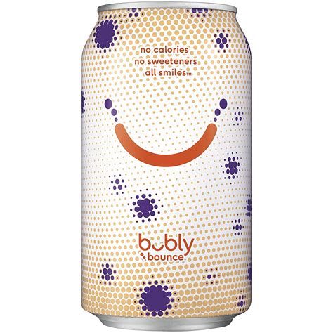 Buy Bubly Bounce Caffeinated Sparkling Water Mango Passionfruit Oz Cans Pack Online At