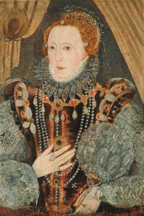► portrait paintings of elizabeth i of england‎ (10 c, 81 f). Queen Elizabeth I by ? (Richmond Collection - Richmond ...