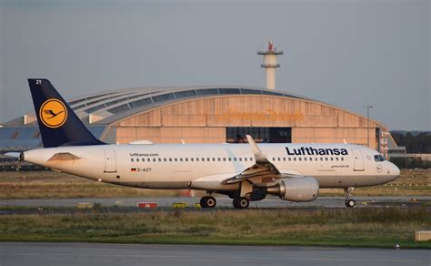 D Aizy Lufthansa Airbus A320 214 Sharklets Frankfurt Aviation