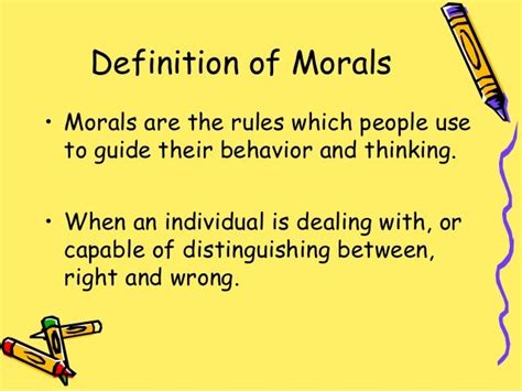 Moral Values