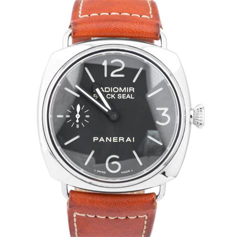 Panerai Radiomir Black Seal Pam 183 Stainless Steel Manual 45mm Watch