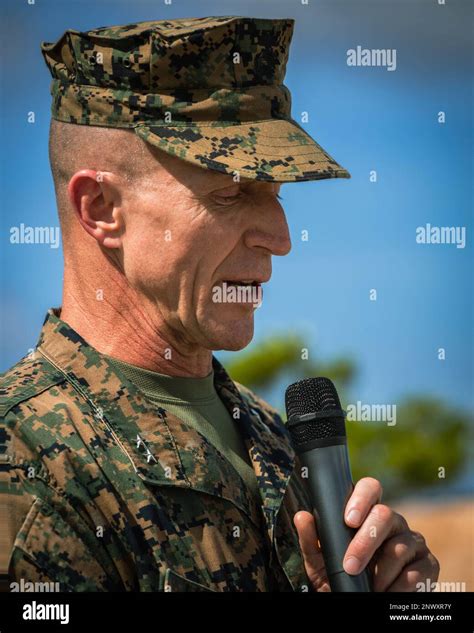 Us Marine Corps Maj Gen Stephen E Liszewski Commanding General Of