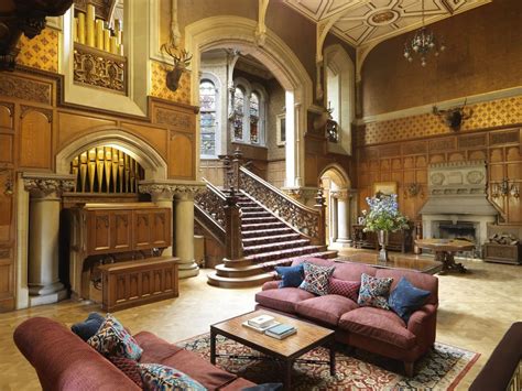 Relax Amidst The Baronial Grandeur Of Skibo Castles Great Hall