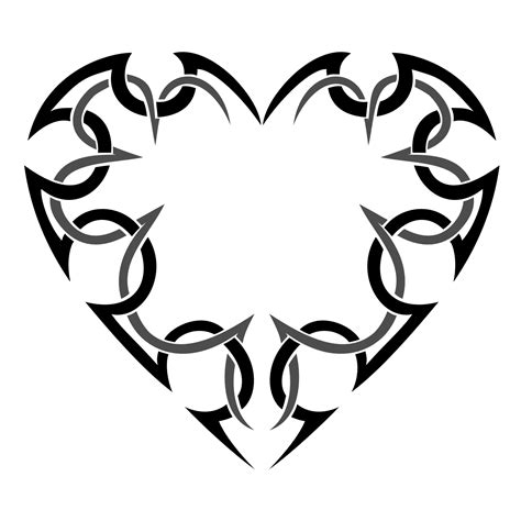 Tribal bird tattoos are artistic and hold mythological significance. A heart with angel wings can be used on t-shirt designs ...