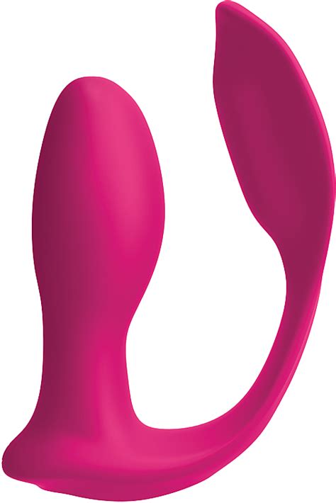 Pipedream Threesome Double Ecstasy Pink Dubbele Vibrator Met Afstandsbediening Roze Makeupbe