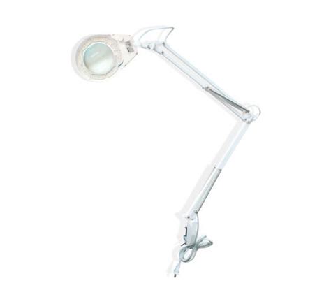 lámpara articulada con lupa y luz led zd 129a led takema opalux
