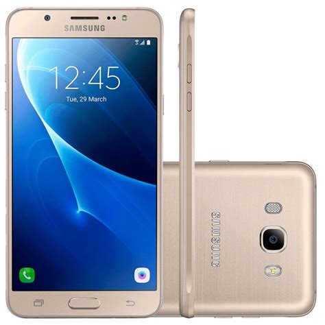 Smartphone Samsung Galaxy J7 Metal Dourado 16gb Dual Chip 4g Android 6