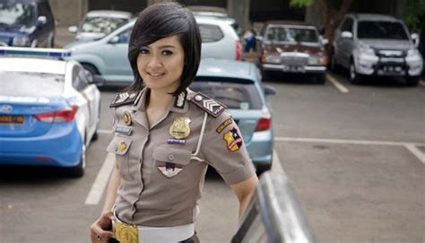 Cantiknya Indonesia Indonesian Beautiful Police Woman