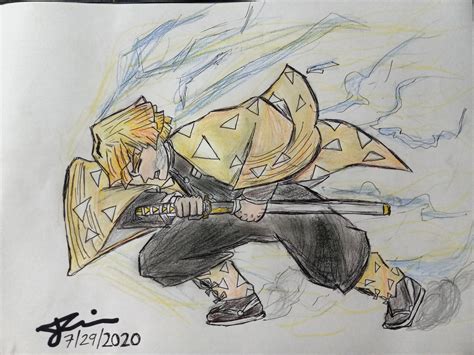 Hope you like my Breath of Thunder art : KimetsuNoYaiba