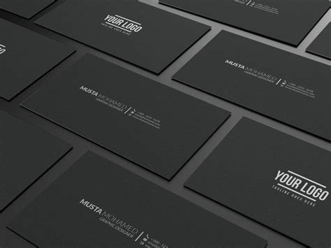 Minimal Business Card 16 Examples Illustrator Word Pages