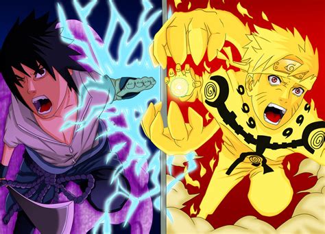 Naruto Vs Sasuke Final Battle By Salty Art On Deviantart