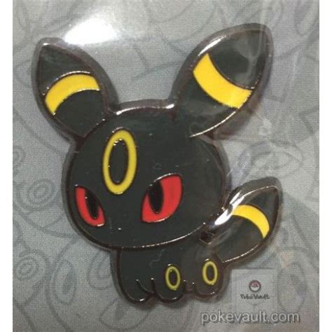 Pokemon Center 2017 Eevee Collection Dolls Campaign Umbreon Pin Badge