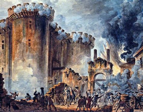 .als 'bastille day', dem tag des sturms auf die bastille, bezeichnet, erinnert an die erstürmung der gefängnisfestung bastille in paris am 14. Französische Revolution | segu Geschichte