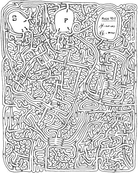 Free Maze Elderly Activities Crafts Maze Printable Mazes My Xxx Hot Girl