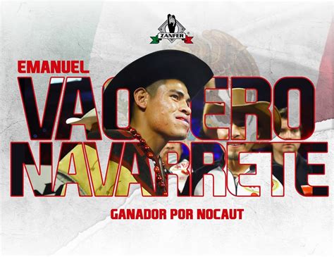 Emanuel navarrete se proclamó campeón mundial wbo en el peso pluma al derrotar a ruben villa por decisión unánime. Vaquero Navarrete venció a Juan Elorde en 4 rounds ...