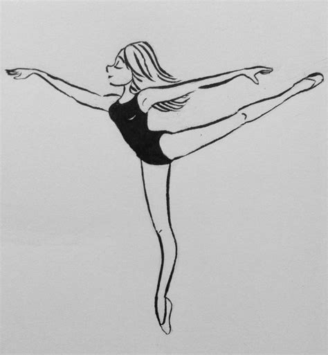 Gymnastics Girl Sketch By Yenthe Joline Girl Drawing Sketches