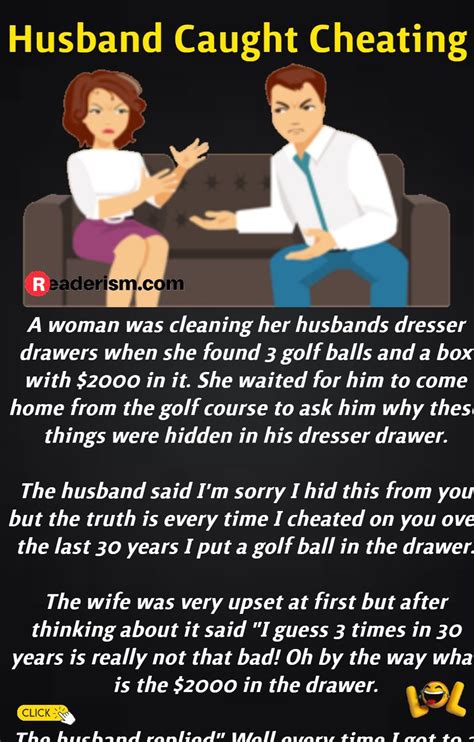 Husband Was Cheating And He Was Counting Husband Jokes Funny Mom Jokes