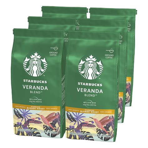 Buy Starbucks Veranda Blend Blonde Roast Ground Coffee 200 G Pack Of