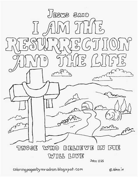 Resurrection Coloring Pages For Preschoolers At Getdrawings Free Download