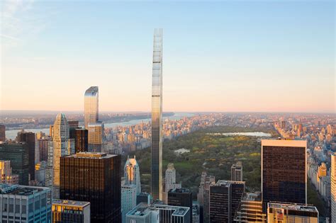 Manhattan Ganha O Arranha Céu Mais Fino Do Mundo Que Imita O Movimento