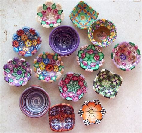 Polymer clay ideas + join group. 63 best Fimo- Cups, cutlery, bowls, plates images on ...