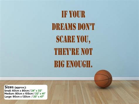Jc Design If Your Dreams Dont Scare You Large Wall