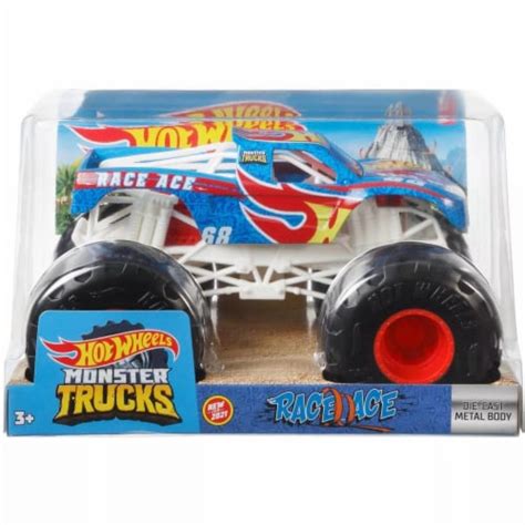 Mattel Hot Wheels Monster Trucks Race Ace Vehicle Ct Kroger