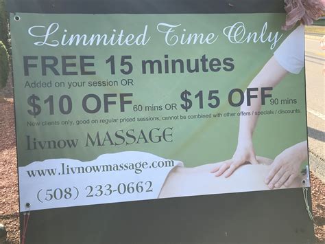 Livnow Massage 90 Minute Massage