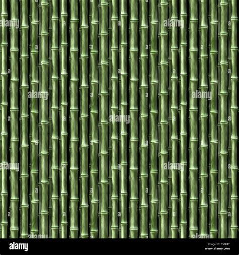 Seamless Bamboo Poles Texture Tiles As A Pattern In Any Direction