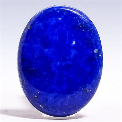 Natural Lapis Lazuli Loose Gemstone Cabochon 35 X 26 X 5 Mm Etsy