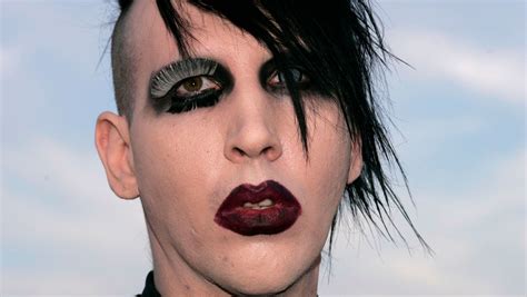 here s what marilyn manson really looks like without makeup