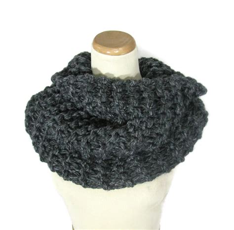 Sale Outlander Inspired Chunky Cowl Knit Scarf Hand Knit