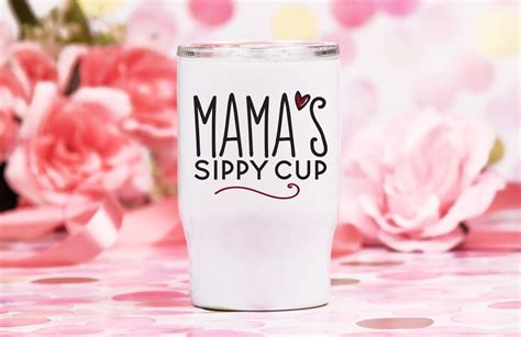 Mama S Sippy Cup Svg Mom Wine Or Coffee Tumbler Svg Etsy India