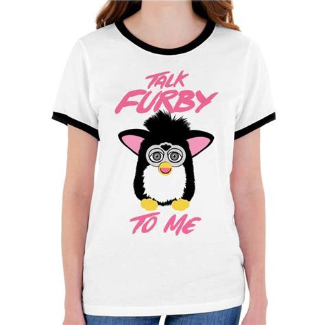 Furby Word T Shirt The Shirt List T Shirts For Women Womens Tees