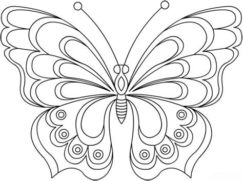 schmetterling malvorlage Ausmalbilder für kinder Butterfly coloring