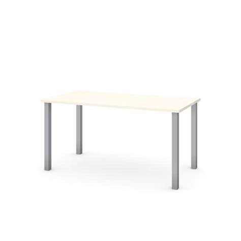 Bestar 30 X 60 Table With Square Metal Legs Overstock 22065852