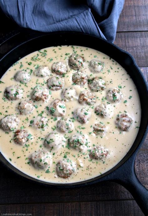 Easy Swedish Meatballs Love To Be In The Kitchen
