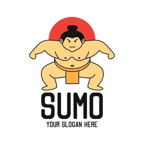 Sumo Logo With Text Space For Your Slogan Tag Line Vector