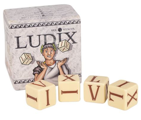 Ludix Dice Game Dice With Roman Numerals Piatnik