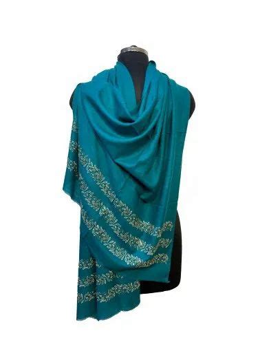 Plain Silk Wool Pashmina Crystal Stole At Rs 1500 In New Delhi Id