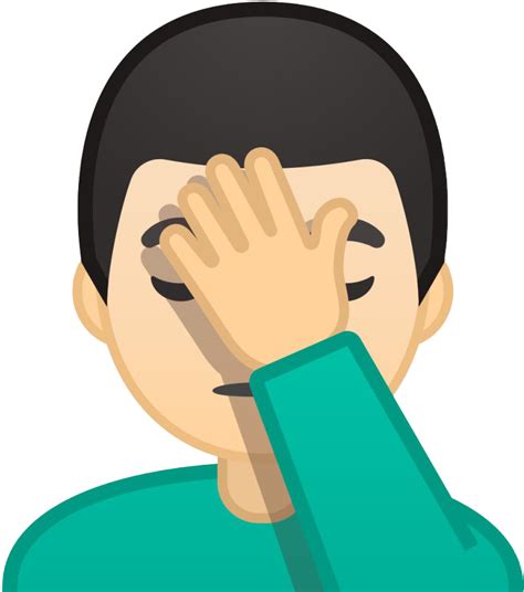 Facepalm Emoticon Face Palm Emoji Png Pngwave Images And Photos Finder
